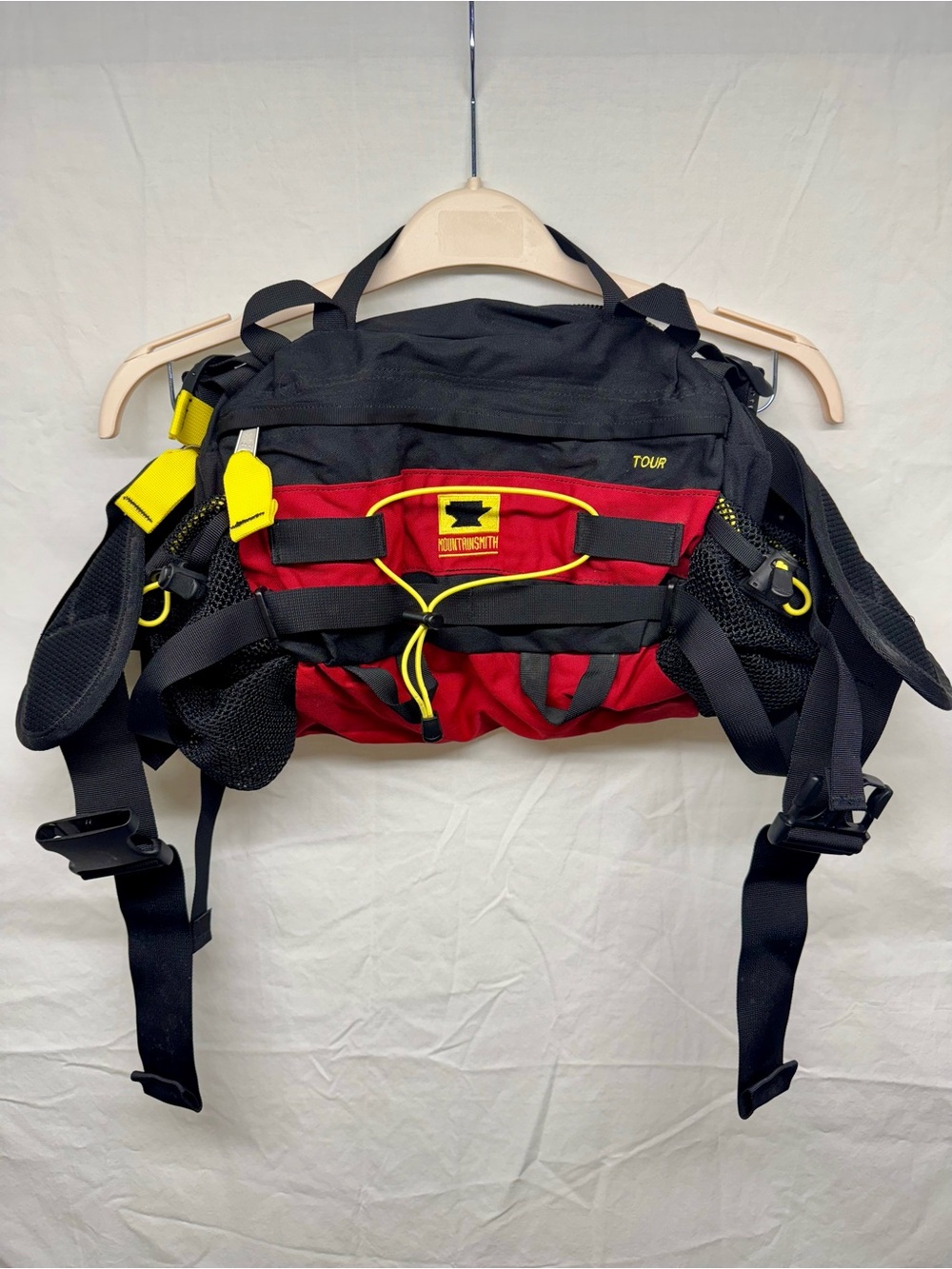 Mountainsmith Tour Waist (Lumbar/Fanny) Pack in Red, Black & Yellow